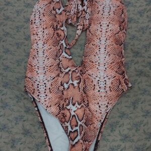 Pink Snakeskin Onepiece Matte Collection